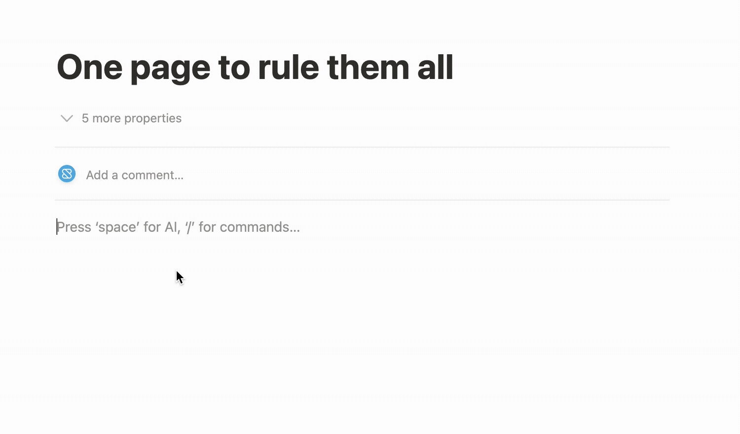 Link options