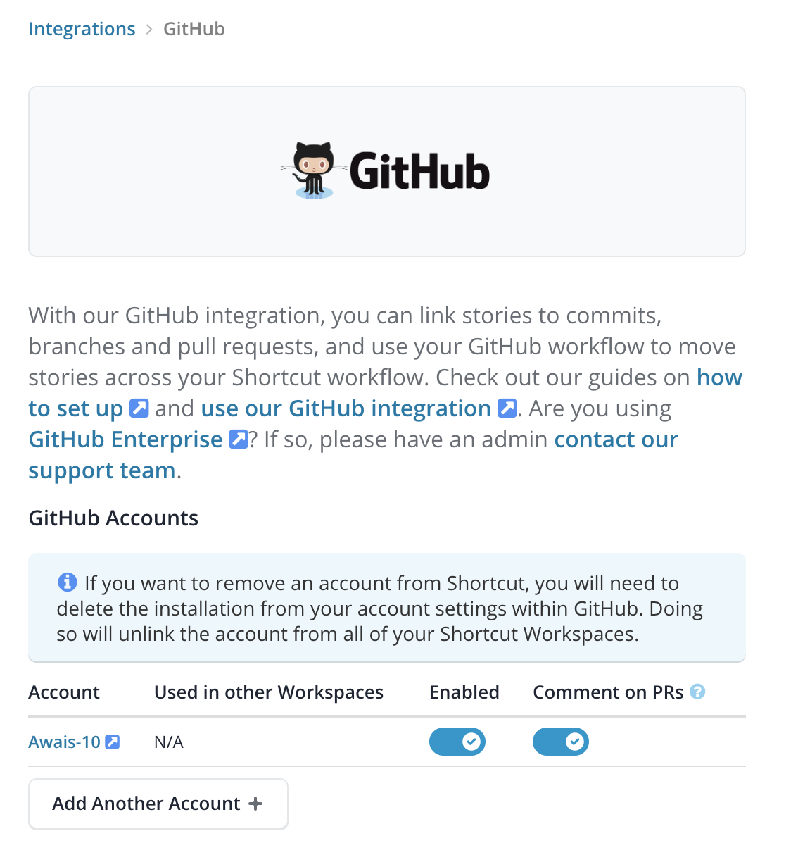 GitHub Settings