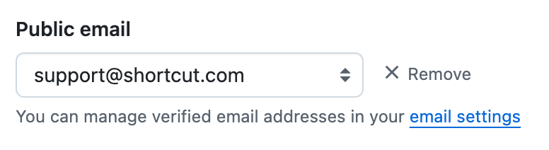 GitHub Email