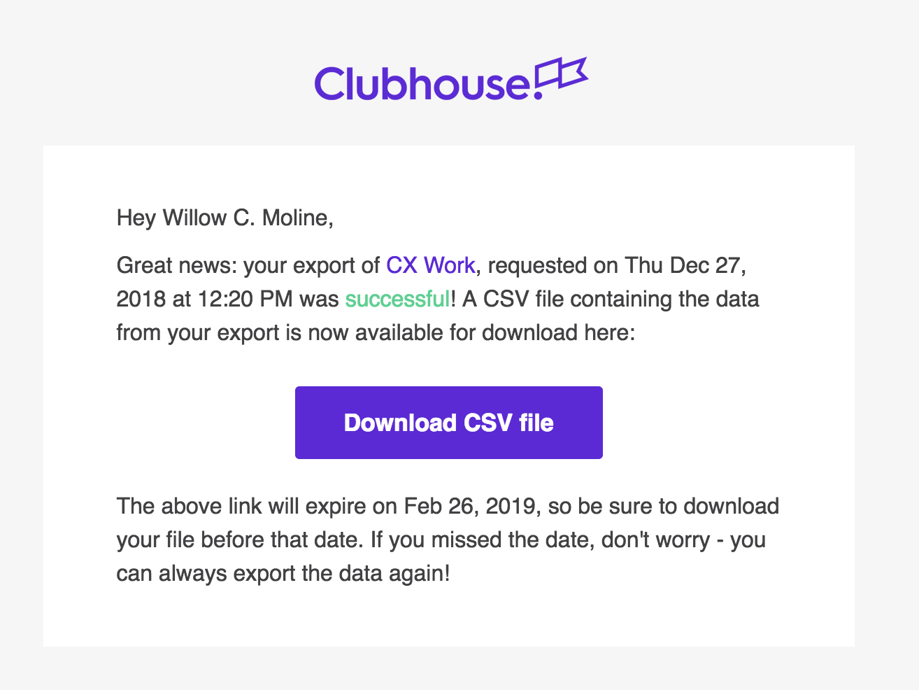 Clubhouse_Export_Success_Email.png