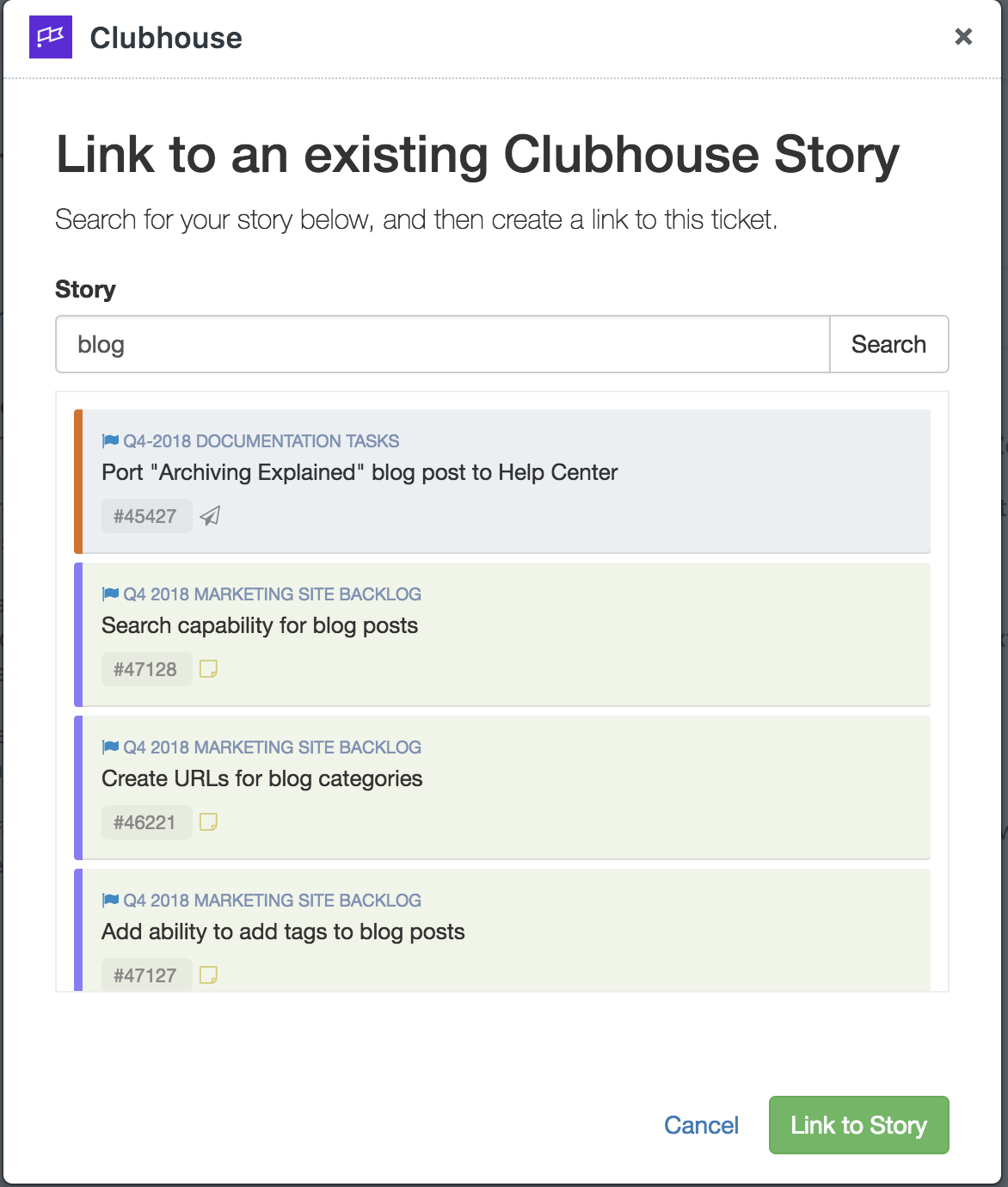 Clubhouse_ZenDesk_Link_to_Existing_Story.png